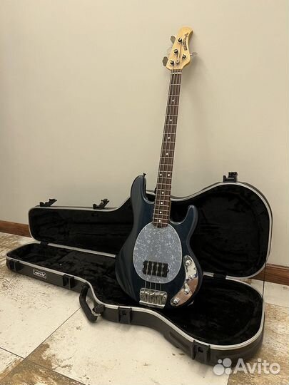 Music Man Stingray 4 2008 Carbon Blue Pearl