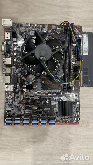 Материнская плата BTC B250C