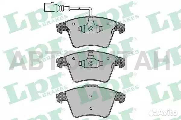 Колодки тормозные дисковые передн VW: multivan V 0