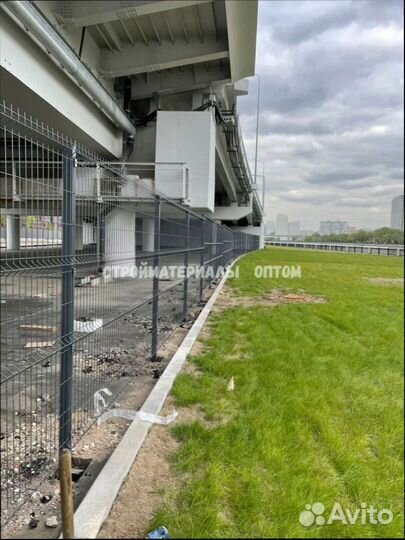 Забор 3D металлический 2,03*2,5