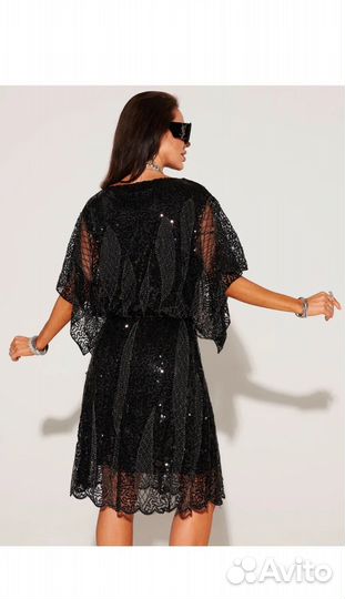 Платье нарядное бисер и паетки
