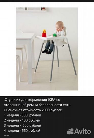 Стул для кормления икеа