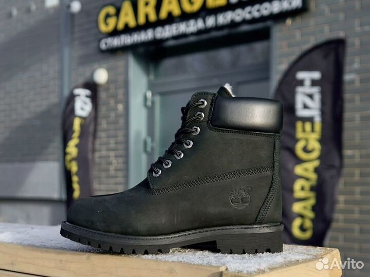 Ботинки зимние timberland с мехом