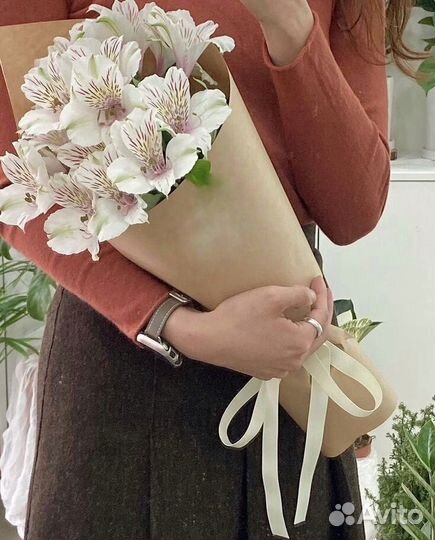 Букеты из альстромерий