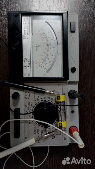 Тестер мультиметр СССР Ц4353 с чехлом
