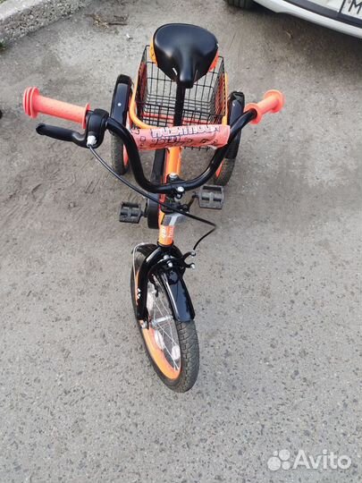 Детский трехколесный велосипед бу