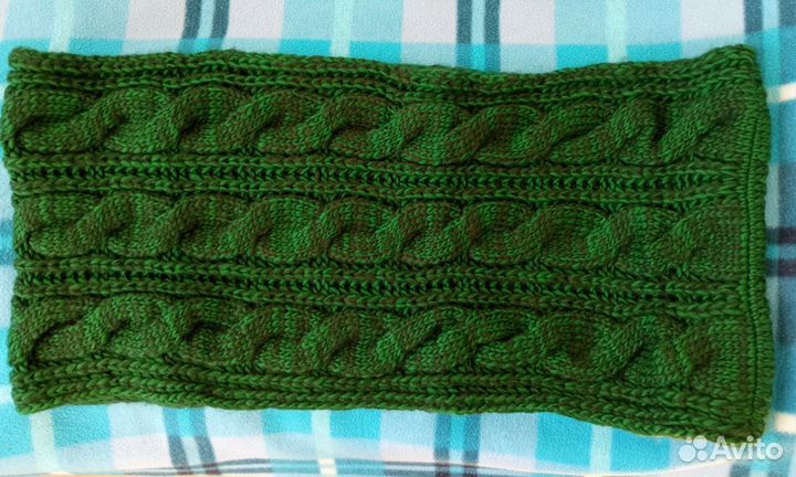 Женский шарф, снуд