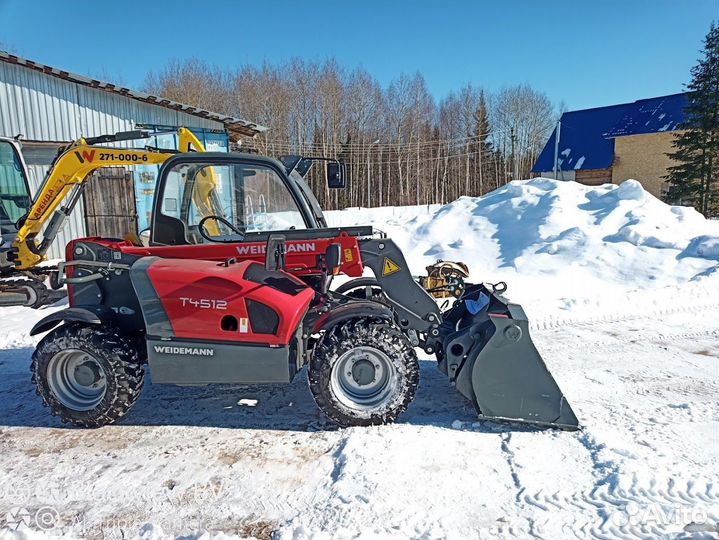 Телескопический погрузчик Weidemann T4512, 2020