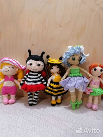 Вязаная кукла