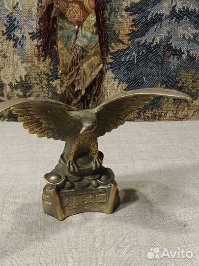 Статуэтка латунь Орёл