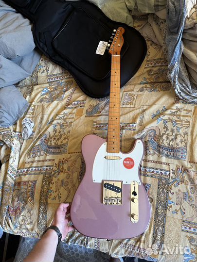 Fender squier Classic vibe '50s Telecaster +чехол
