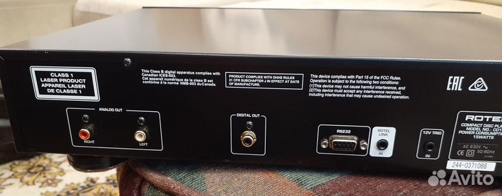 CD проигрыватель Rotel 14