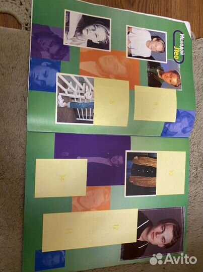 Журнал для наклеек Леонардо Ди Каприо