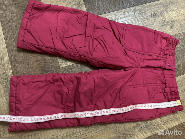 Штаны утепленные 98 р для девочки