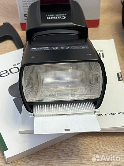 Вспышка камеры Canon speedlite 580EX II