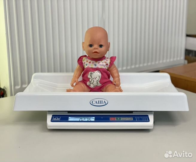 Детские весы Саша для новорожденных