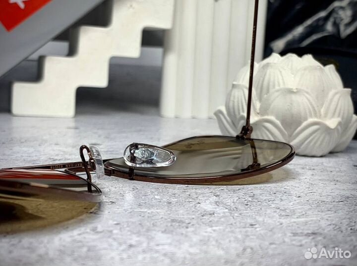 Очки Ray Ban Aviator коричневые