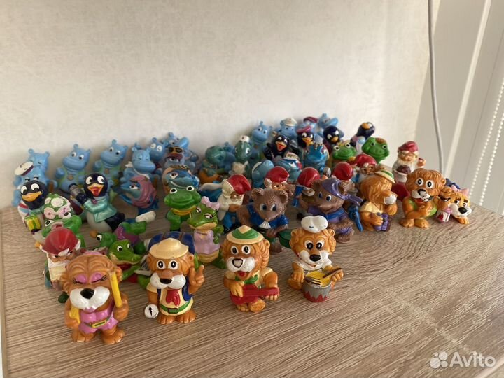 Коллекция фигурок киндер сюрприз