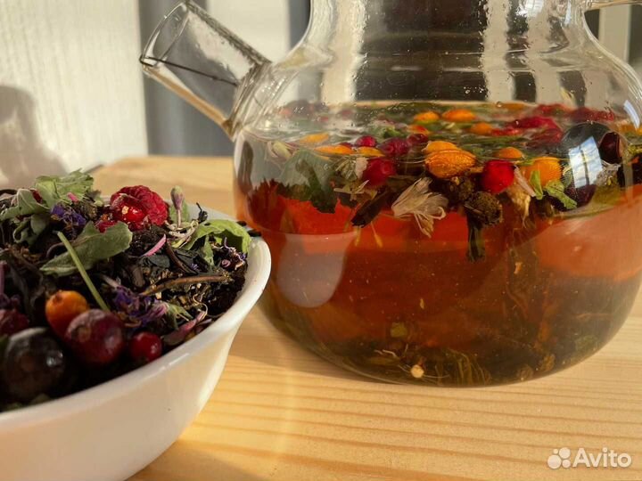 Иван-чай 1 кг «Ягоды и травы», авторский чай