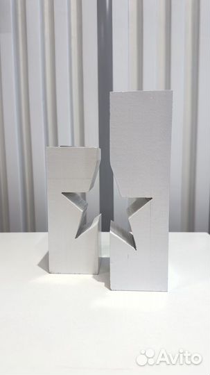 Подсвечник из дерева