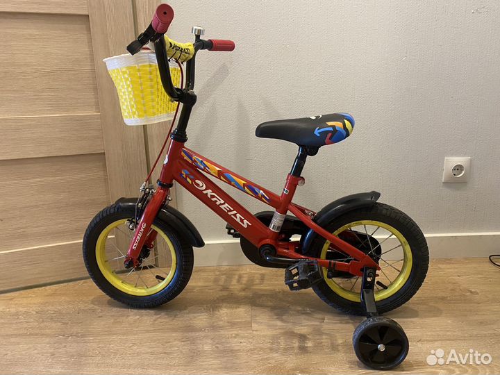 Детский велосипед 12 дюймов kreiss
