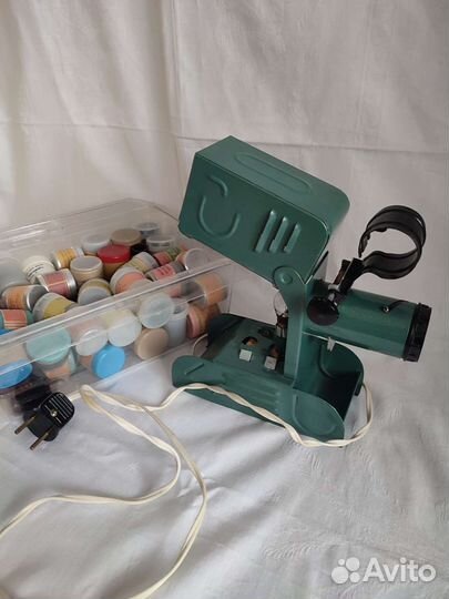 Фильмоскоп с диафильмами СССР