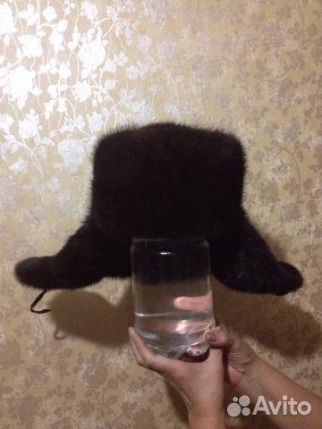 Шапка норковая 55-56