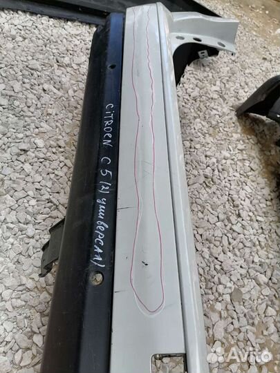 Бампер задний Citroen C5 2 2008-2017