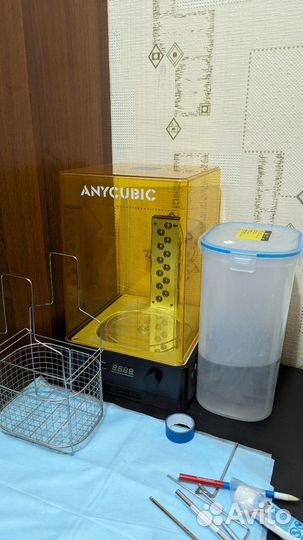 3D принтер photon m3 + мойка + много допов