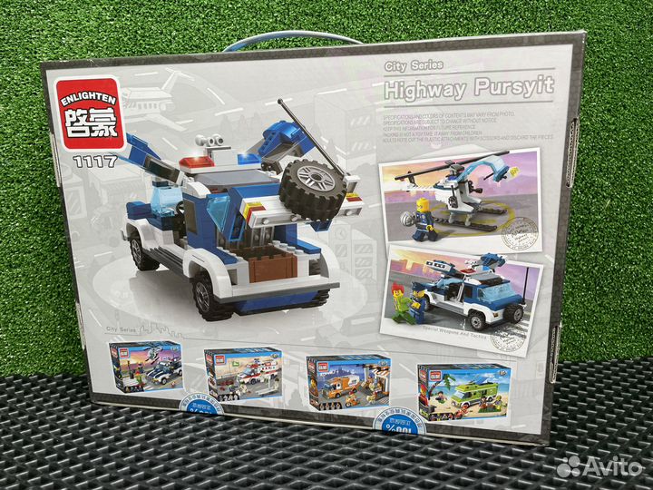 Конструктор транспорт аналог лего