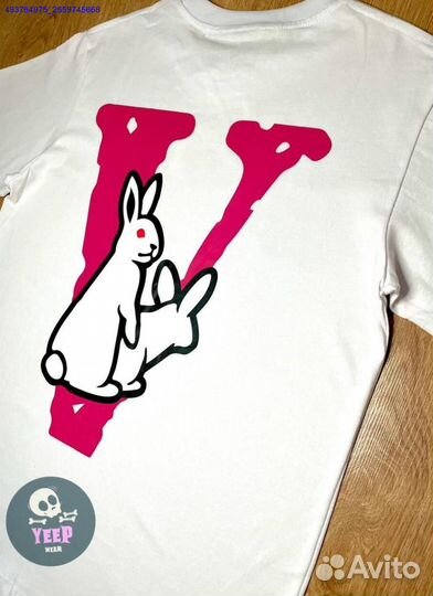 Футболка Vlone bunny белая S XL (Арт.68644)