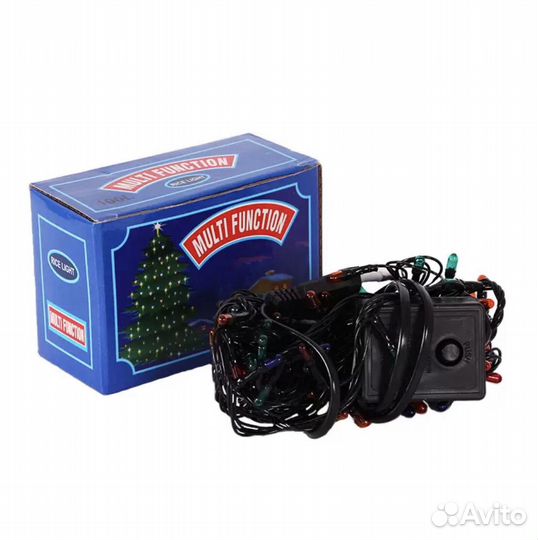 Гирлянда елочная разноцветная