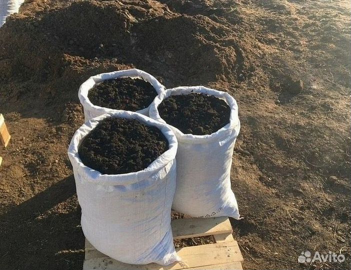 Торфогрунт в мешках