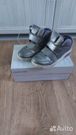 Кроссовки geox 34 и ботинки geox демисезон