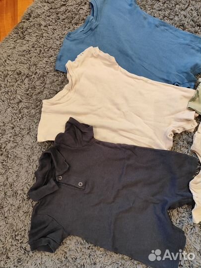 Боди и песочники для малыша 68р