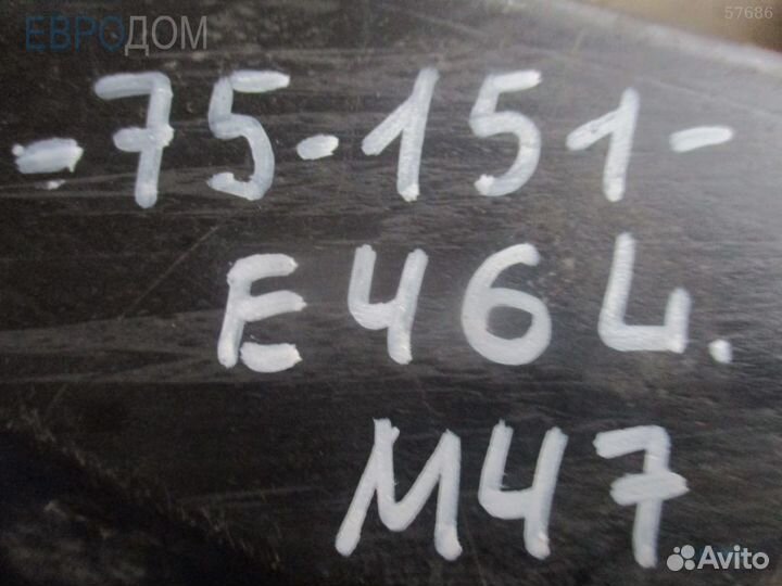 Воздуховод BMW E46 левый