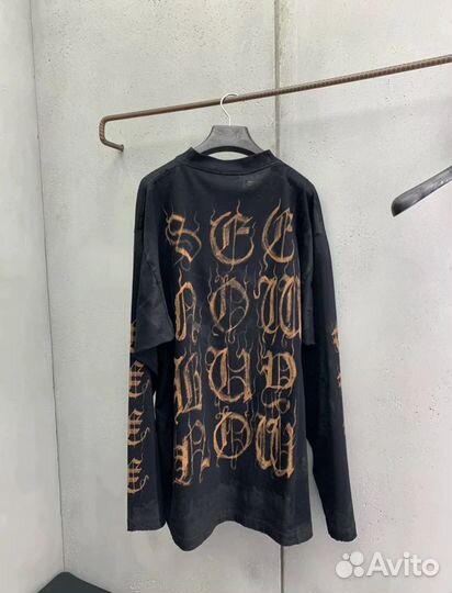 Лонгслив Balenciaga Heavy Metal Longsleeve