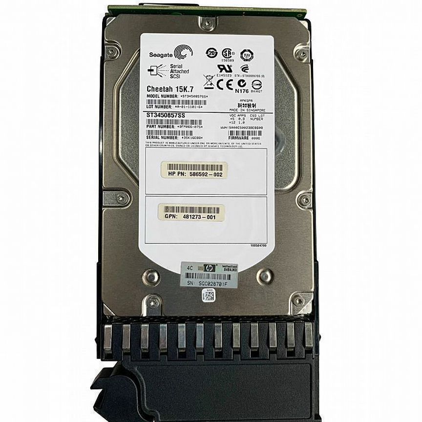[AJ737A] Жесткий Диск Hp 480939-001 450gb Msa Sas Aj737a