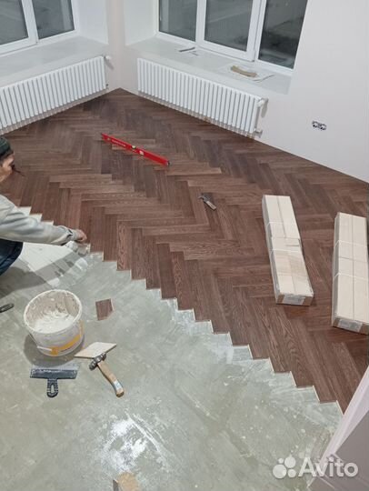 Укладка паркета