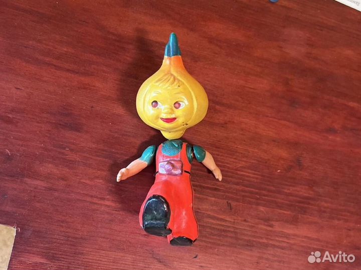 Кукла-Игрушка СССР целлулоид чиполлино