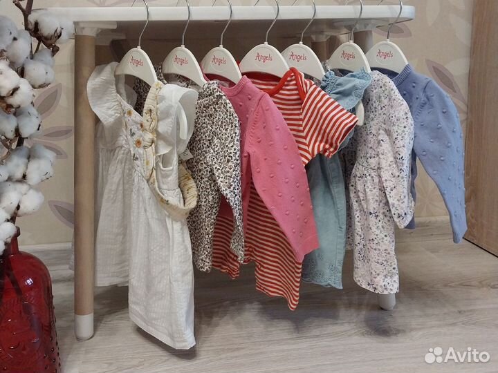 Летняя одежда для девочки пакетом 68