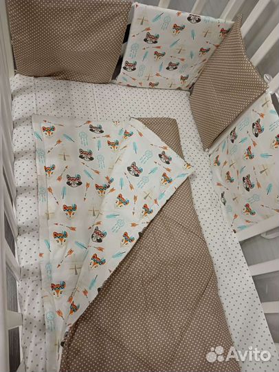 Комплект бортиков в кроватку