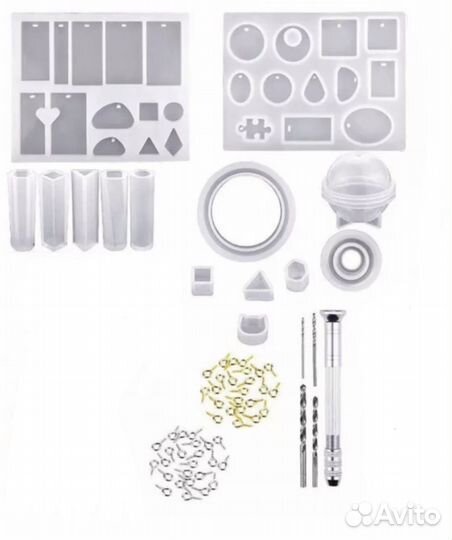 Комплект силиконовый молдов ювелирных украшений