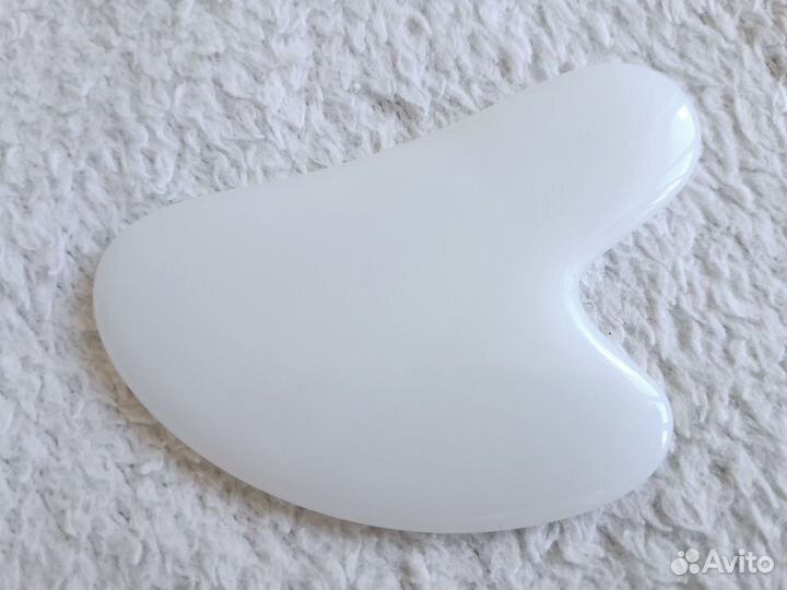 Набор гуаша, скребок и массажный ролик