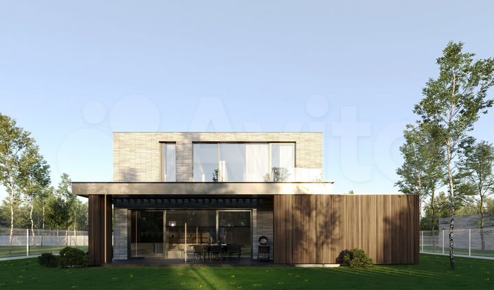 Коттедж 270 м² на участке 26,6 сот.