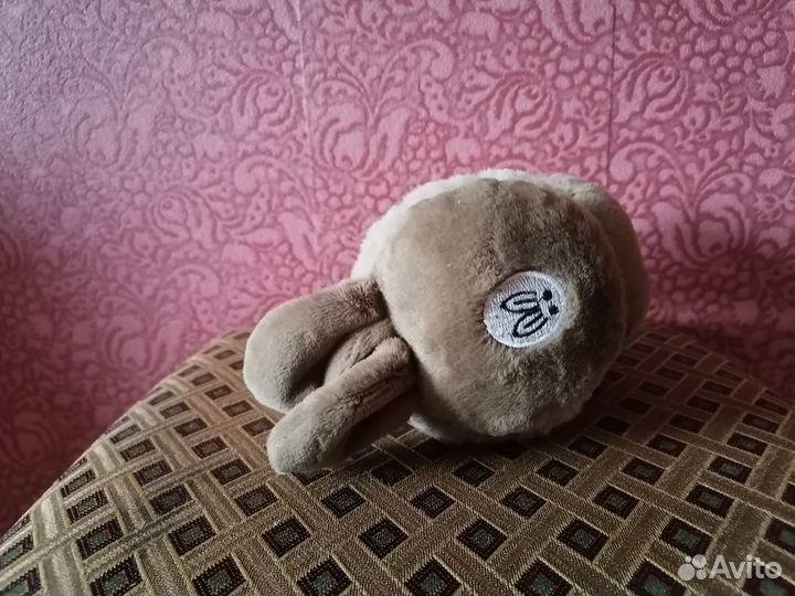 Меховые наушники с ушками зайца