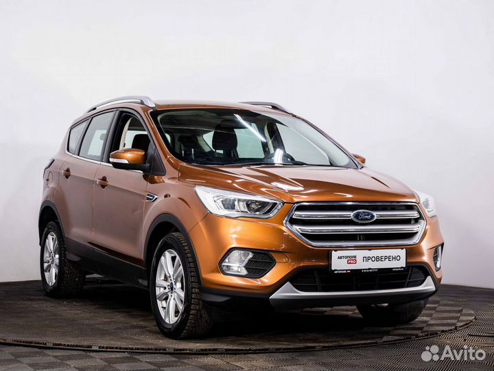 Ford Kuga 2.5 AT, 2017, 185 000 км