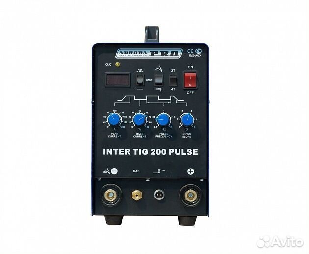 Аппарат аргонной сварки inter TIG 200 pulse