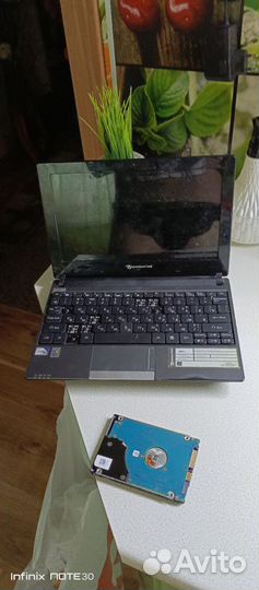 Нетбук на запчасти