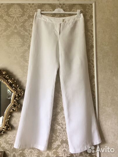 Льняные брюки 120% lino, Италия